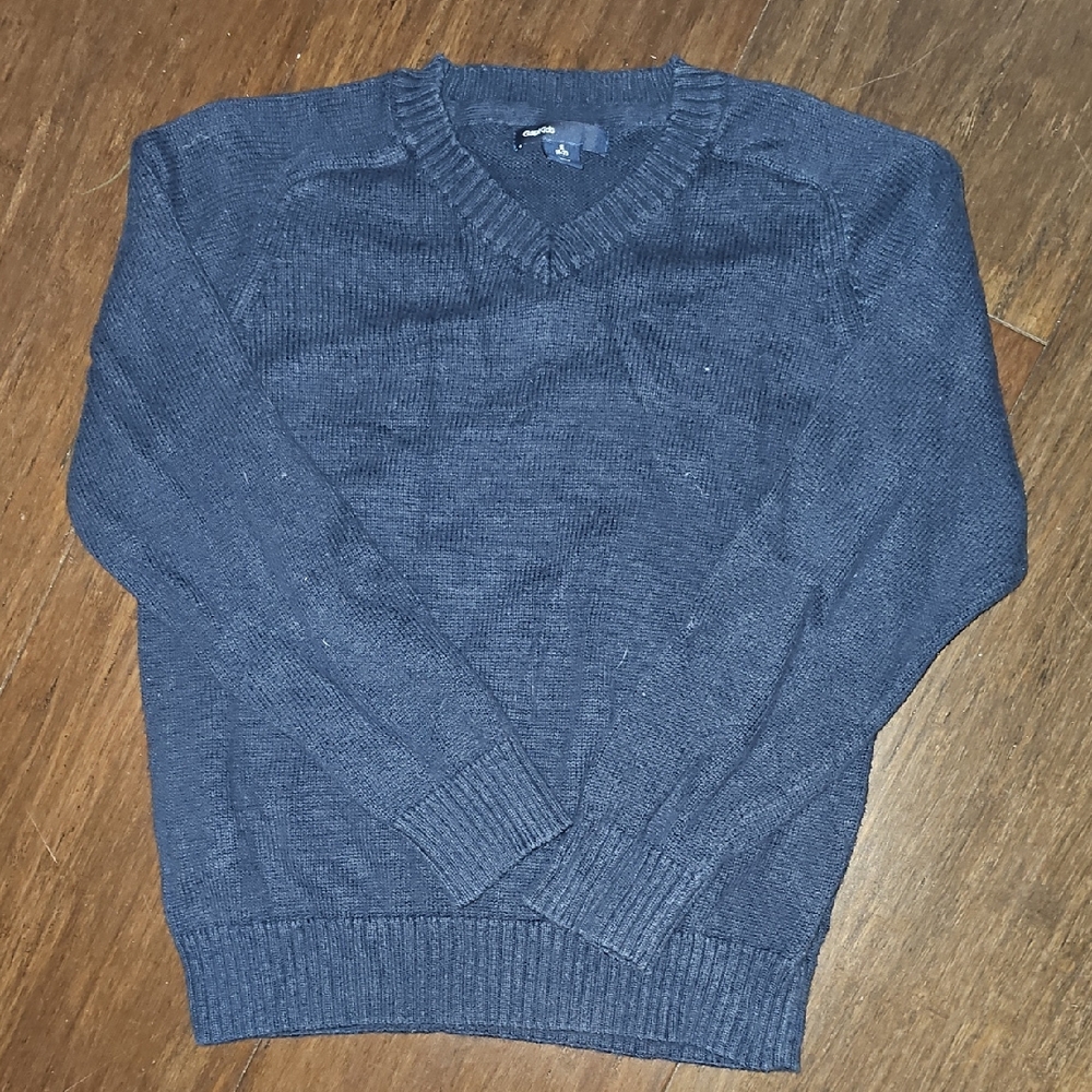 GAP Boys' Navy V-Neck Sweater